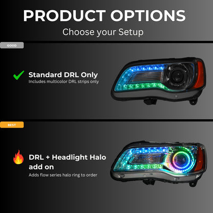 Chrysler 300 Multicolor Flow Series DRL Boards (2011-2023)