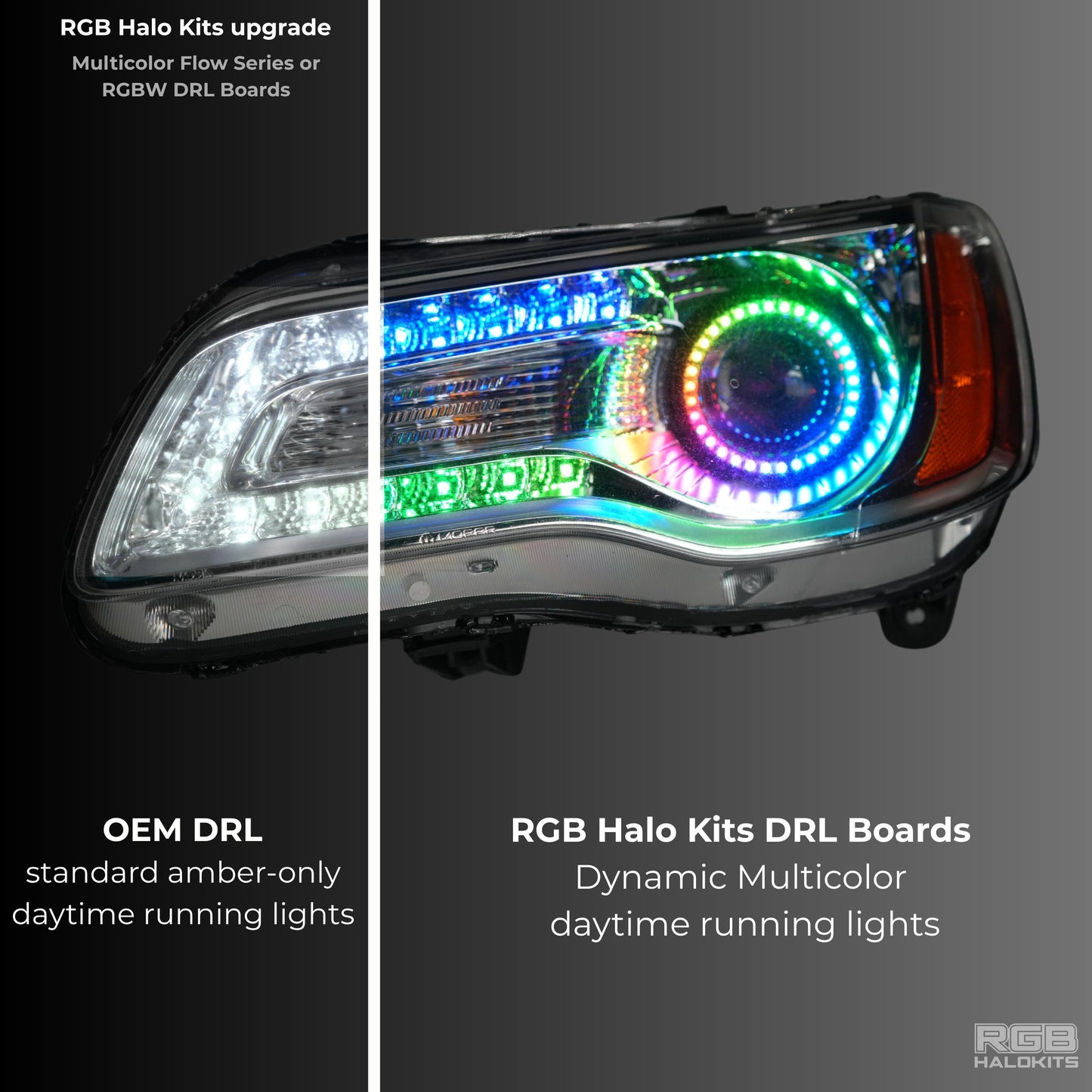 Chrysler 300 Multicolor Flow Series DRL Boards (2011-2023)