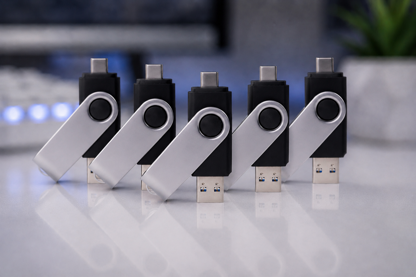Dual SWM Bundle USB 3.1 Flash Drive Unprinted
