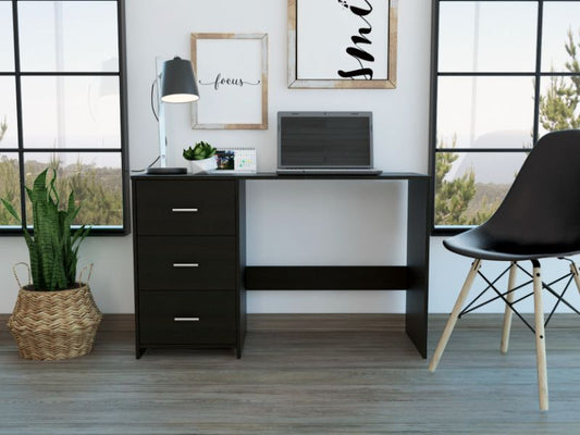 Berlin Three Drawers Desk by FM FURNITURE