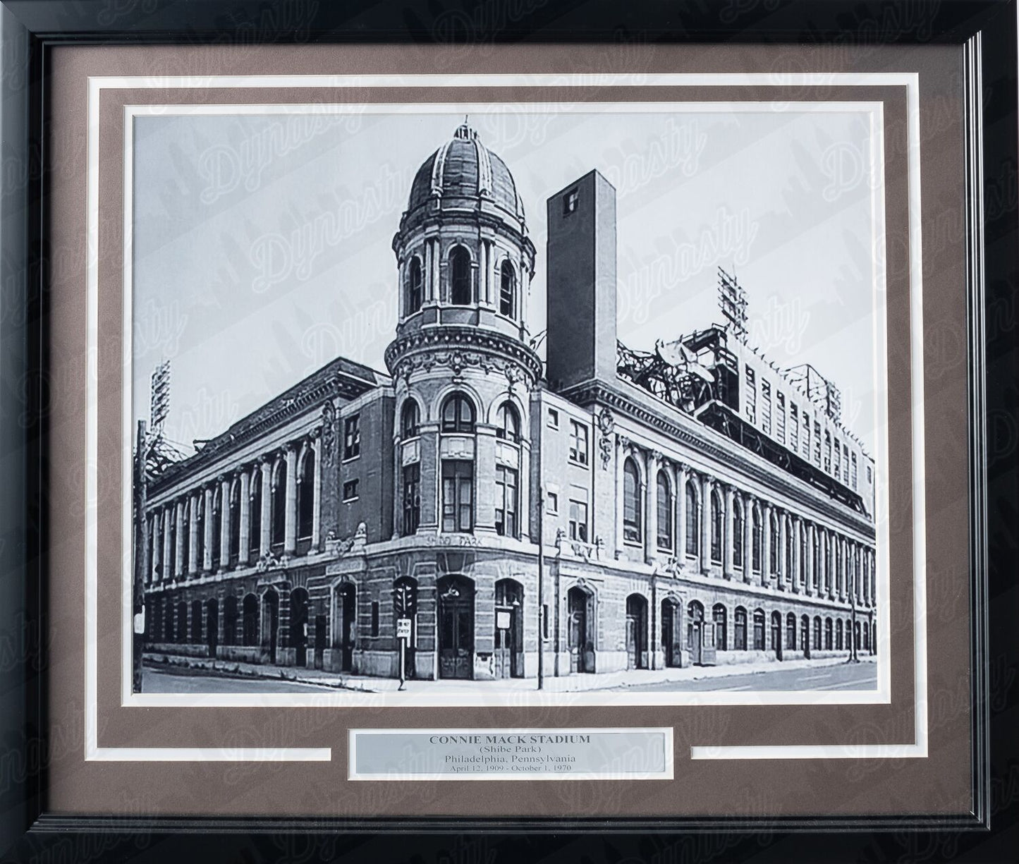 Philadelphia Connie Mack Stadium/Shibe Park Framed & Matted Photo