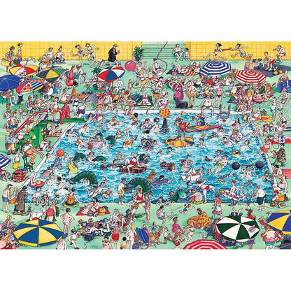 Cool Down Cartoon Classics 1000 Piece Jigsaw Puzzle Heye