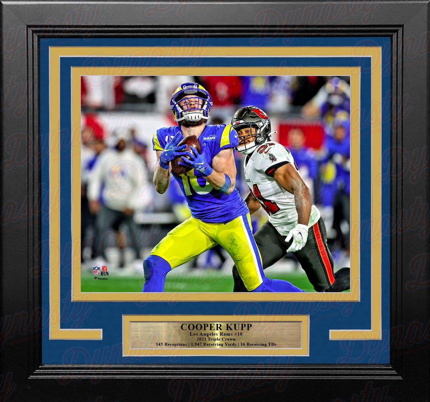 Cooper Kupp Playoff Action Los Angeles Rams 8" x 10" Framed Football Photo