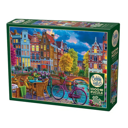 Cozy Street 1000 Piece Jigsaw Puzzle Cobble Hill
