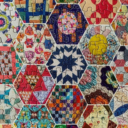 Crazy Quilts 500 Piece Jigsaw Puzzle Springbok