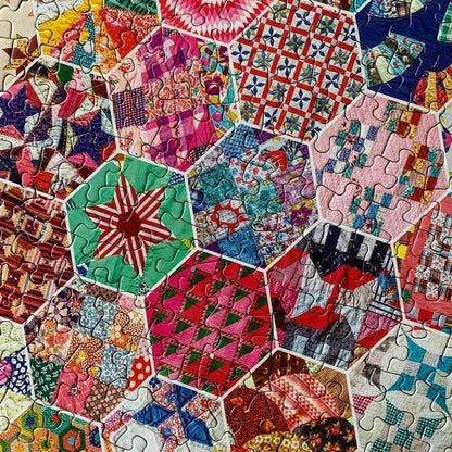Crazy Quilts 500 Piece Jigsaw Puzzle Springbok