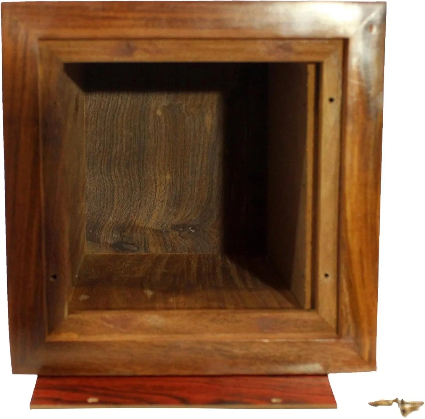 Portrait Urn  with Photo  Total Size 7"x7"x8"
