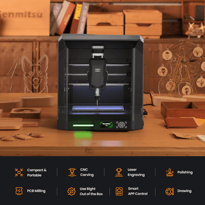 [Open Box] Cubiko CNC Router, An Affordable Desktop CNC for Everyone