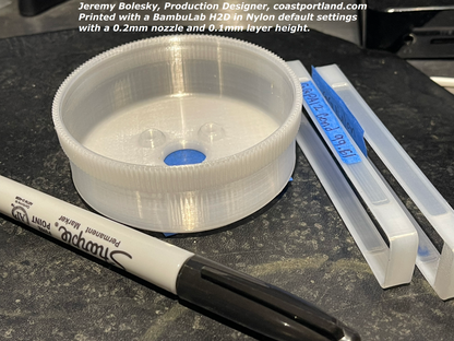 Natural: Recycled Nylon 12 (PA12)