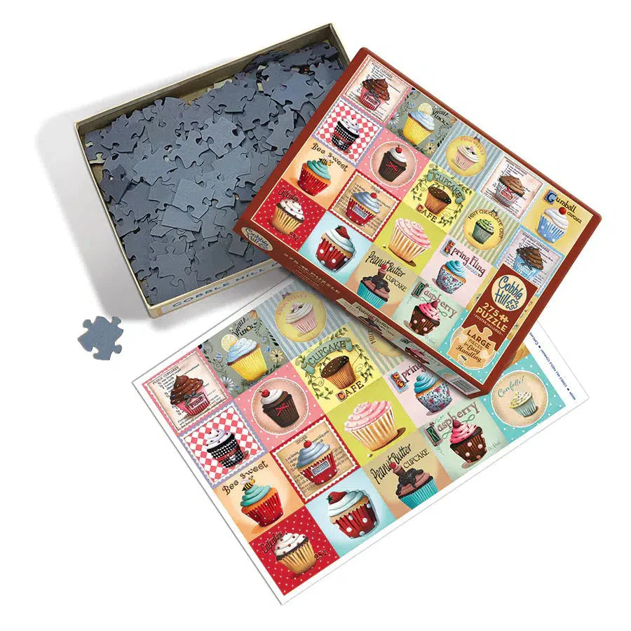 Cupcake Café 275 Large Piece Jigsaw Puzzle Cobble Hill