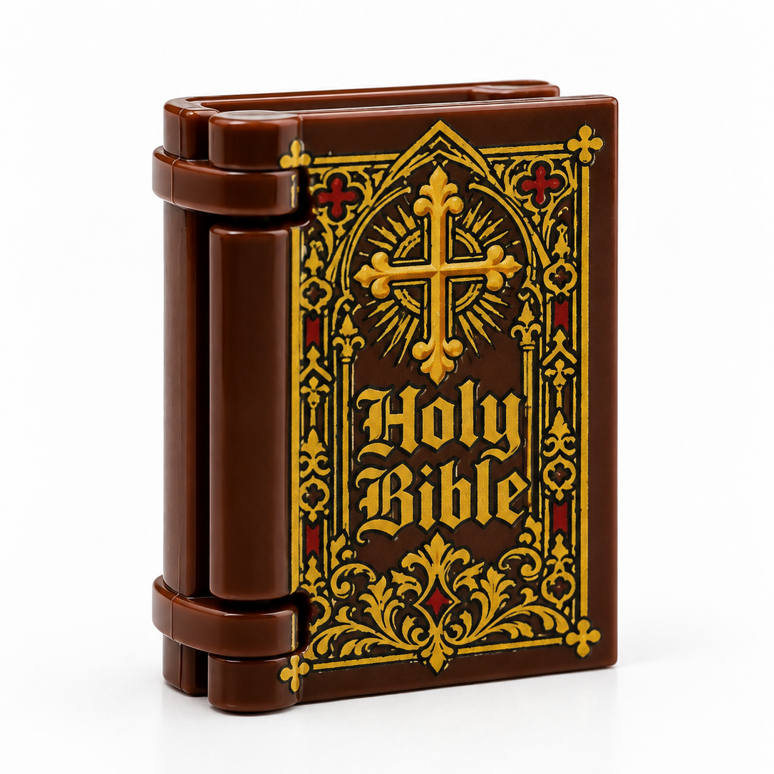 Holy Bible Bounded Book for Minifigs