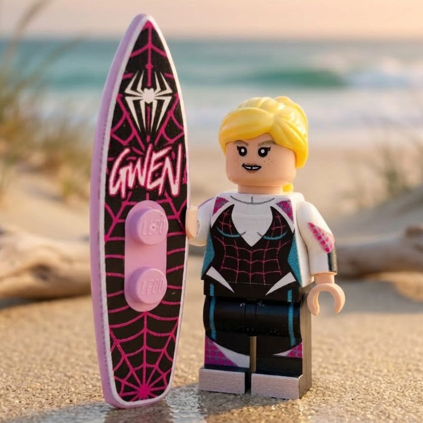 Web-Slinging Surfer Girl Minifig