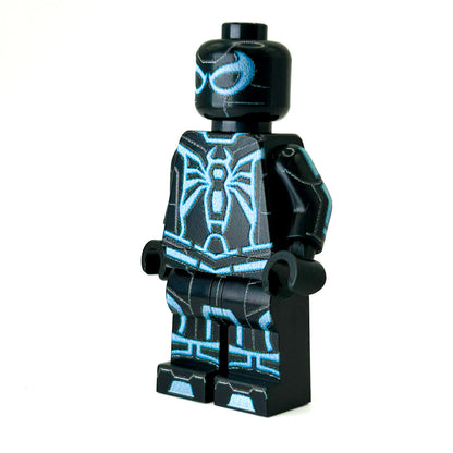 Spidey (Tron-Blue Variant) Minifig