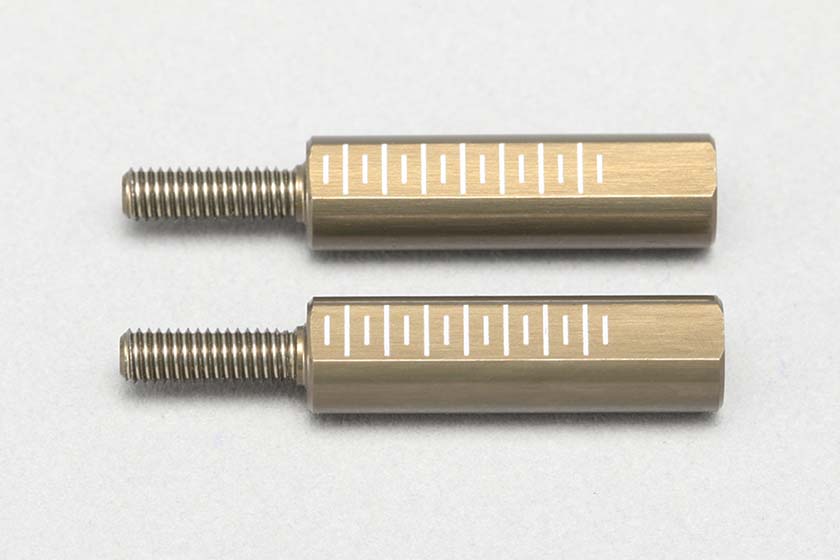 D-156-21AA Yokomo Aluminum 21mm Rod End Adapter for Front Lower 'A' Arm