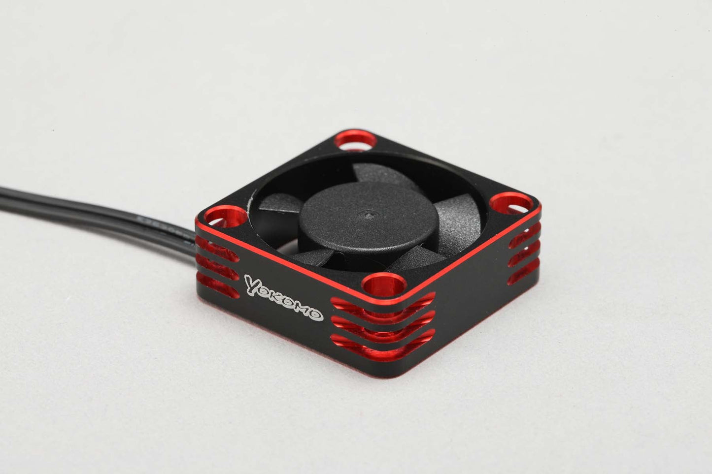 D-CFRA Yokomo Aluminum Cooling Fan (30mm) (Red)