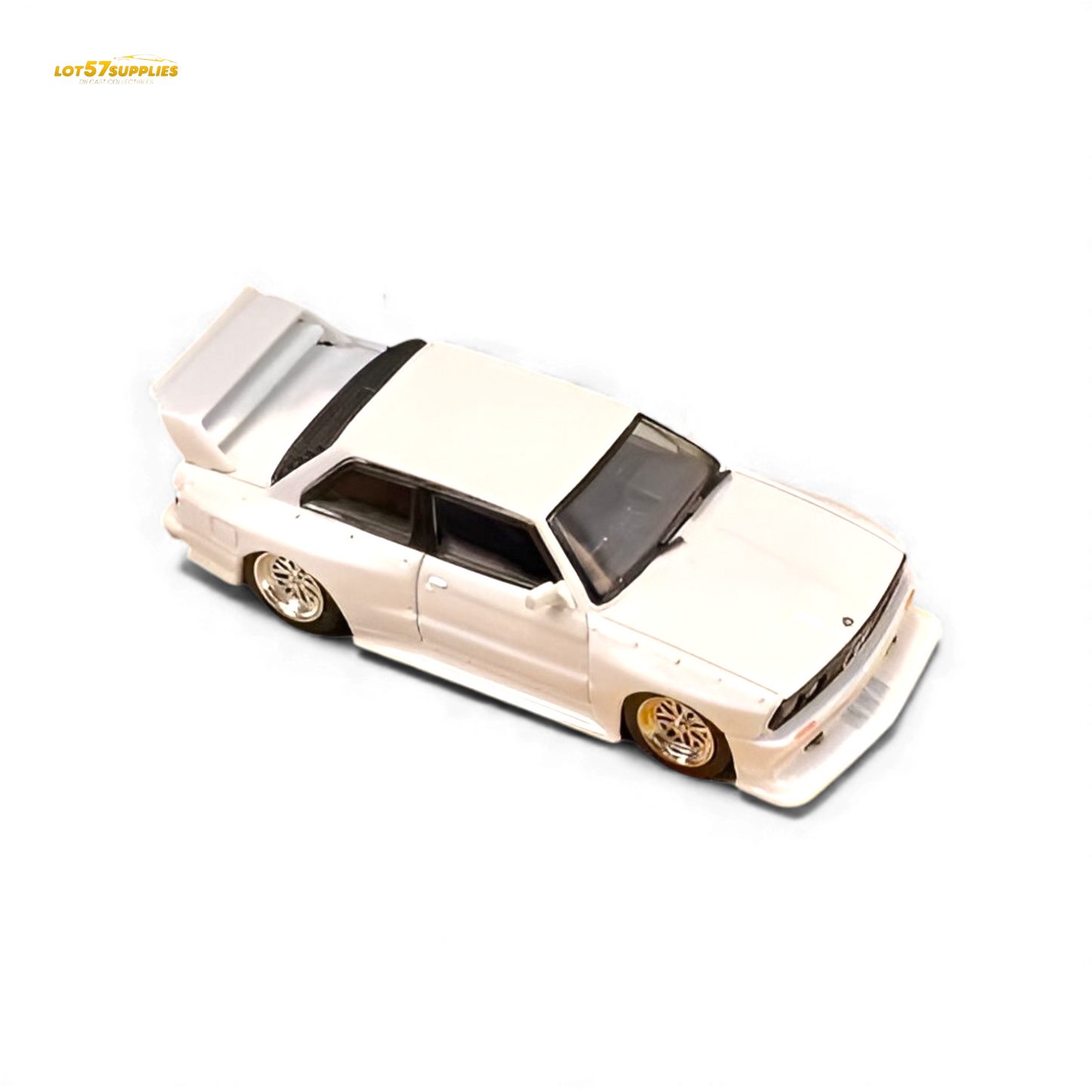 (Pre-Order) SW BMW E30 M3 LTO Modified - White 1:64
