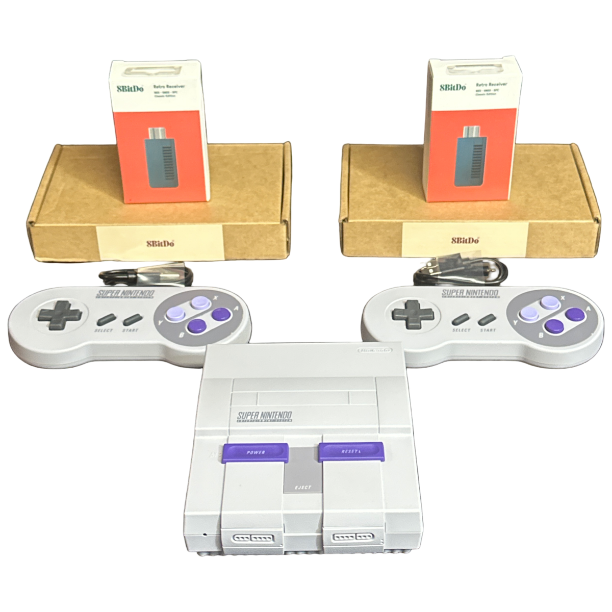 Super Nintendo Classic Edition (UPGRADED CONTROLLERS)