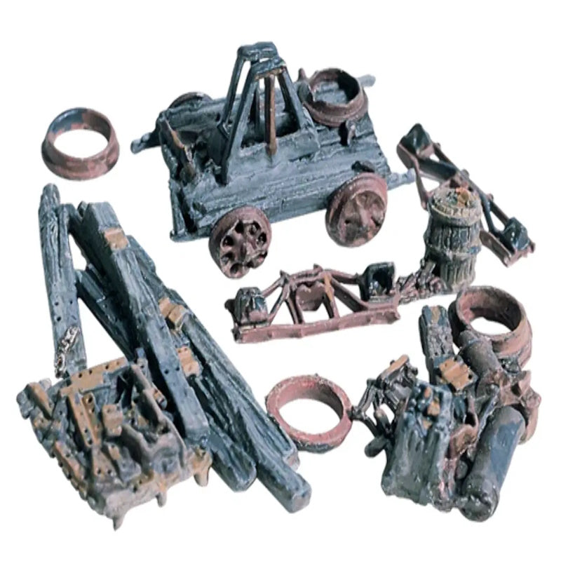 Woodland Scenics D202 HO Trackside Junk Train Scenery