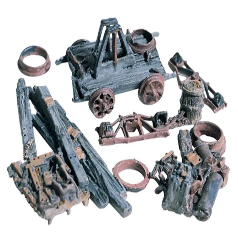 Woodland Scenics D202 HO Trackside Junk Train Scenery
