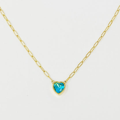Chained To My Heart Necklace by Ellisonyoung.com