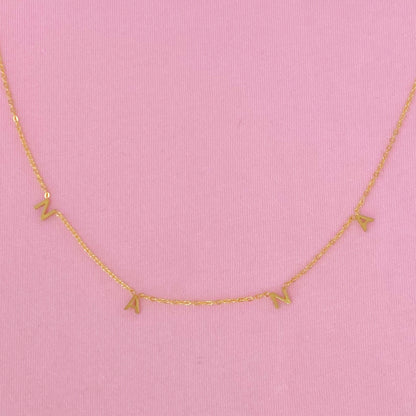 Golden Nana Necklace by Ellisonyoung.com
