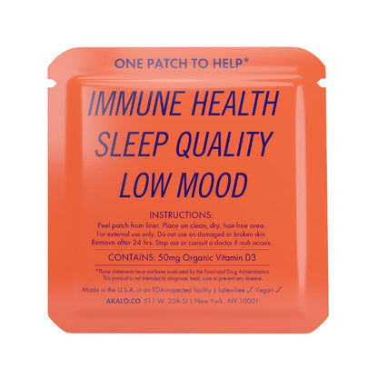 AKALO Vitamin D3 Immune Health Patches by AKALO