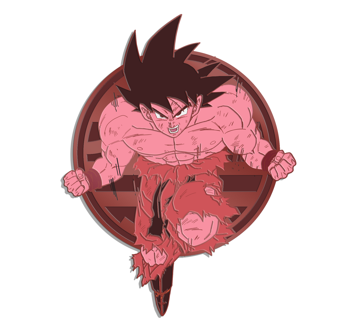 Pin Club: Kaio-ken Goku Pin