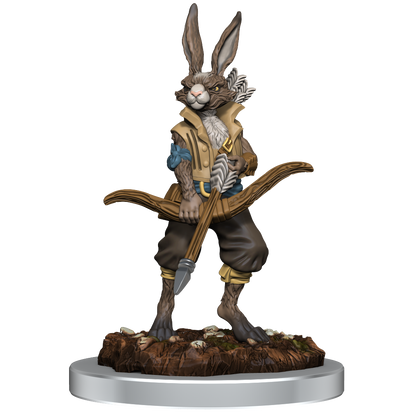 D&D: Nolzur's Marvelous Miniatures - Harengon (Paint Night Kit)