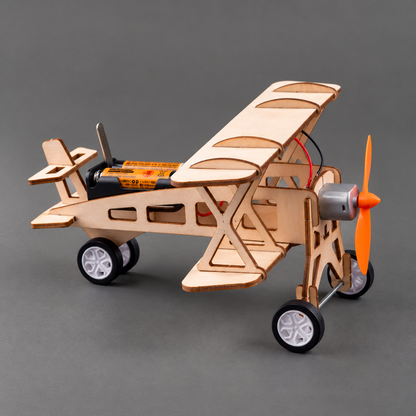 Biplane Kit – Build Your Own Motorized Airplane