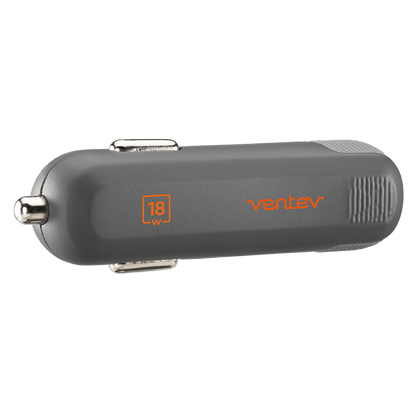 Ventev PD 18W dashport pd1180 USB C Car Charger Gray by Ventev