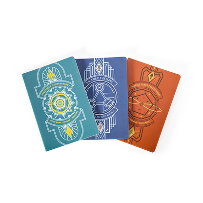 Critical Role: Beauty of Exandria - The Archives - Libraries of Exandria Notebooks (3-Pack)