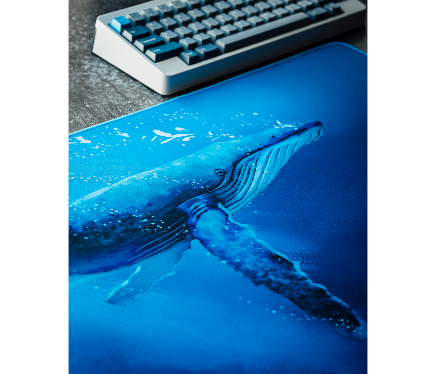 Blue Whale Desk Mat
