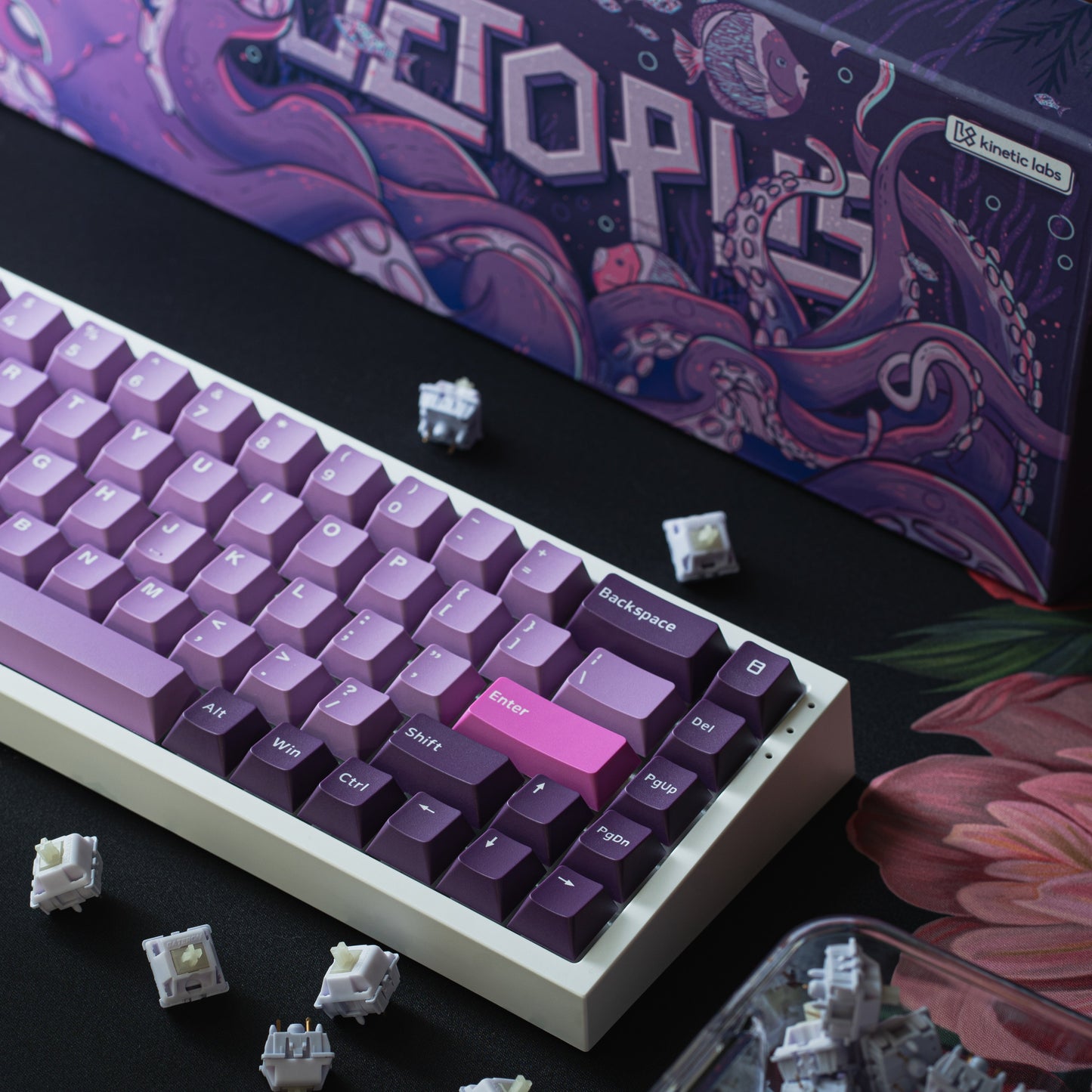 Octopus V2 PBT Keycaps