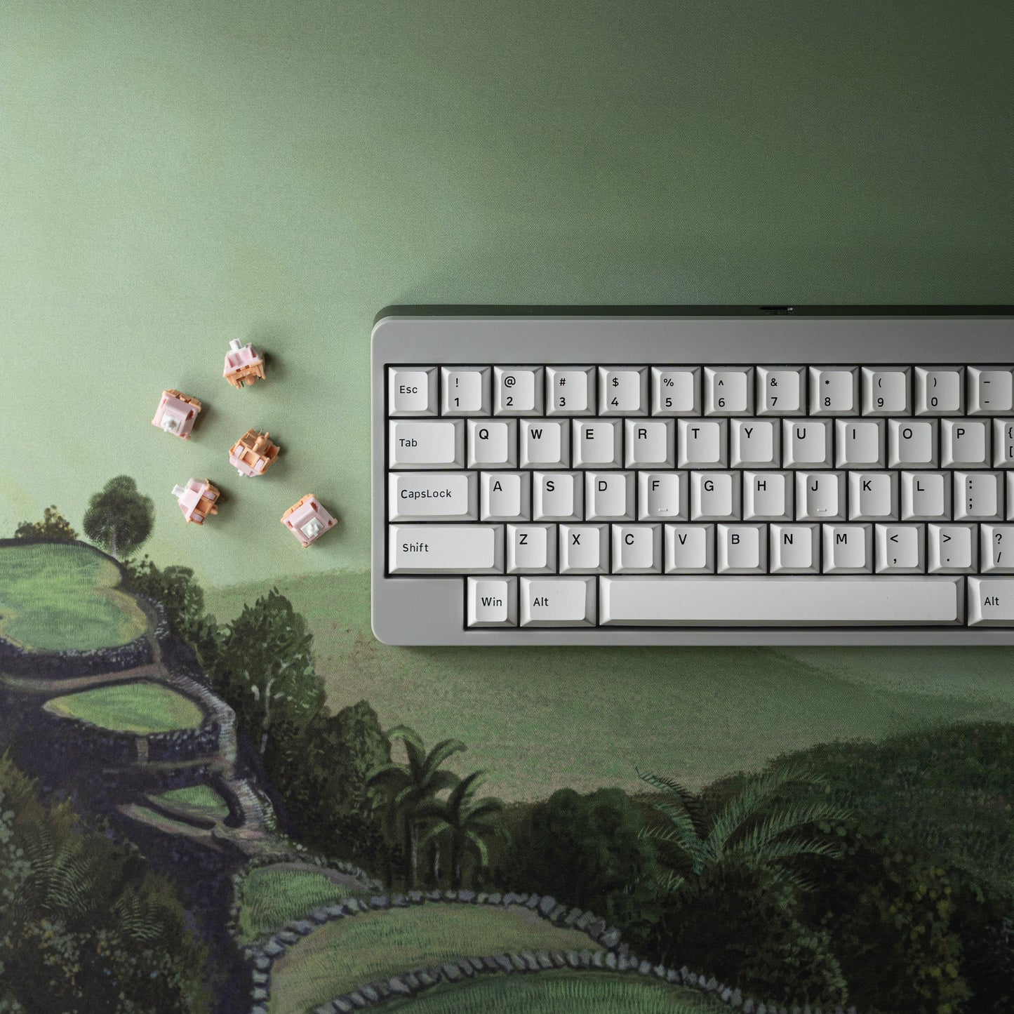 Lost City Desk Mat