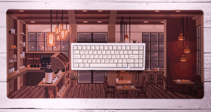 Coffee Shop Desk Mat V2