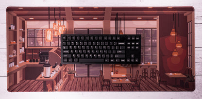 Coffee Shop Desk Mat V2