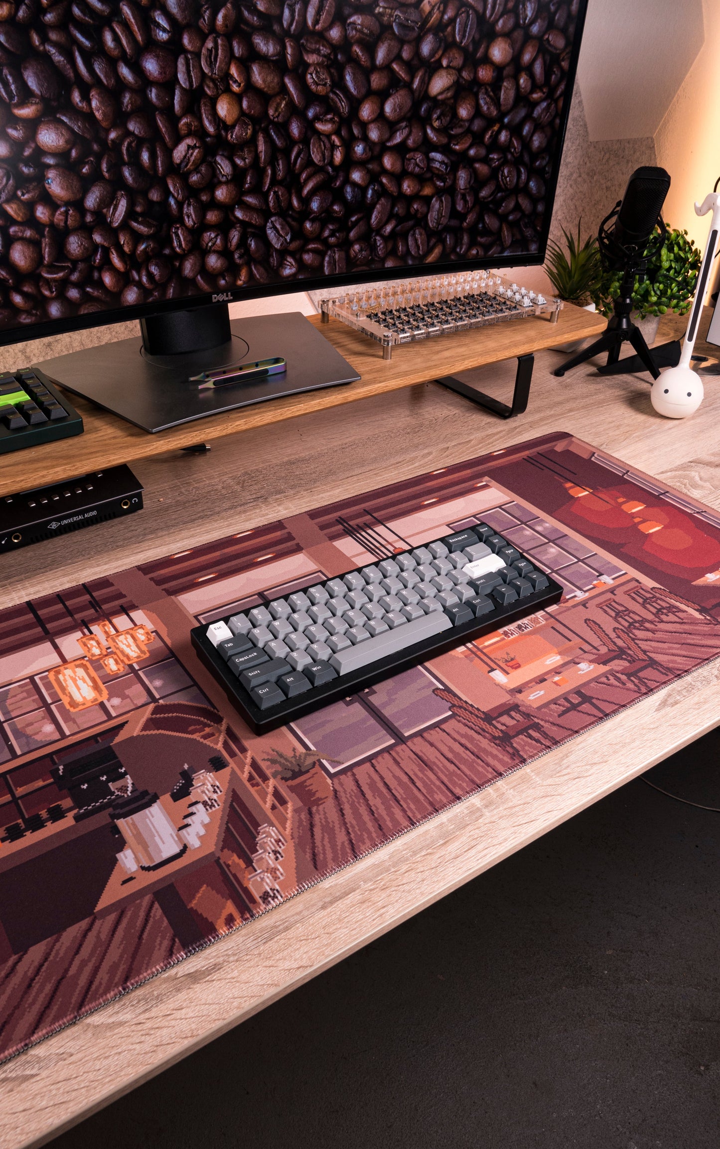 Coffee Shop Desk Mat V2