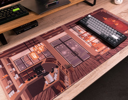 Coffee Shop Desk Mat V2
