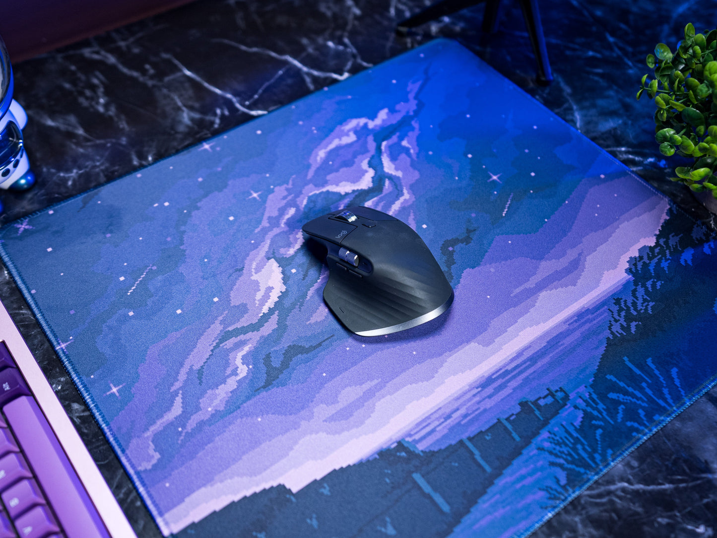 Pixel Comet V2 Desk Mat