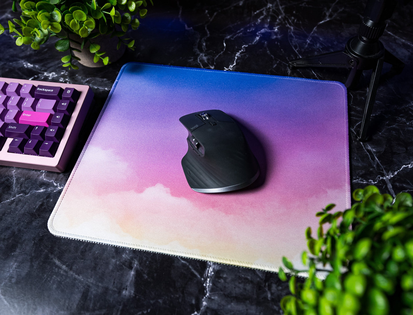 Pastel Clouds Desk Mat V2