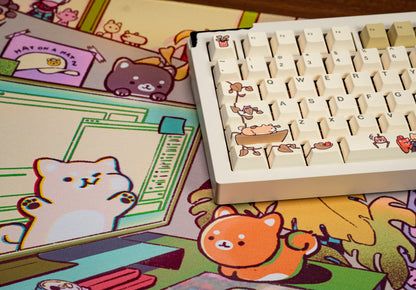 Pikarar x Hipyo Tech PBT Keycaps