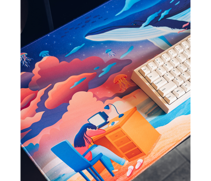 Sea Dreams Desk Mat