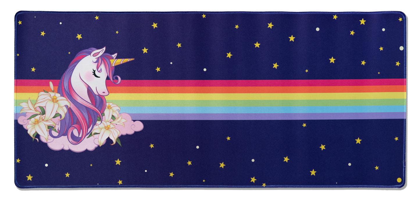 Rainbow Blast Desk Mat