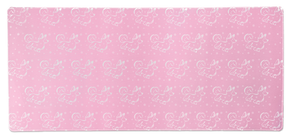 Pink Corgi Desk Mat