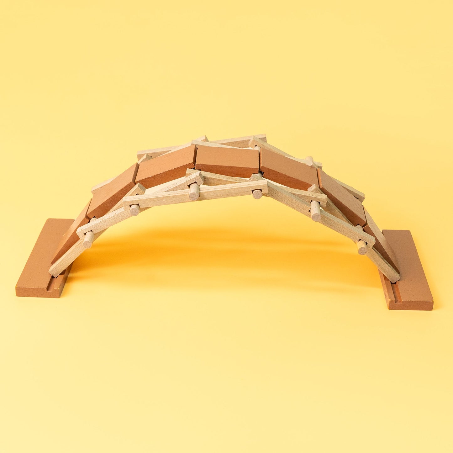 DIY Leonardo da Vinci Self-Supporting Bridge Kit