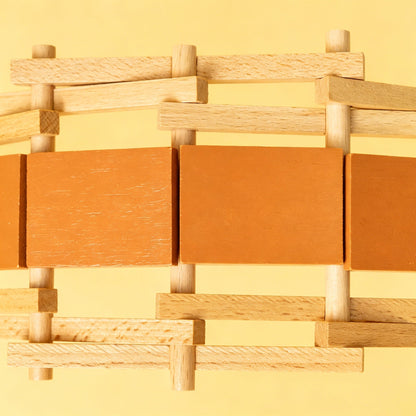 DIY Leonardo da Vinci Self-Supporting Bridge Kit