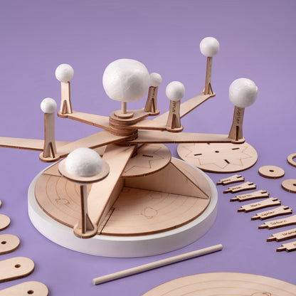 Solar System Model DIY Kit, Educational STEM Toy