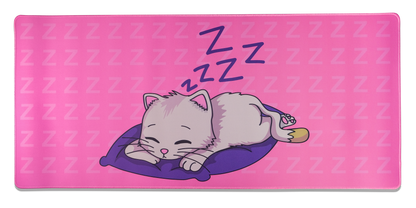 Sleeping Kitty Desk Mat