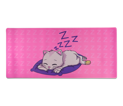 Sleeping Kitty Desk Mat