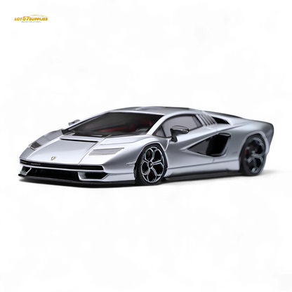 Fuelme Model NEO COUNTACH LPI 800-4 ARGENTO LUNA 1:64 Resin